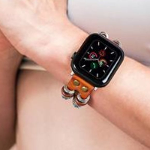 NEW Boho Beaded Luxury Apple Watch Band - Picture 5 of 6